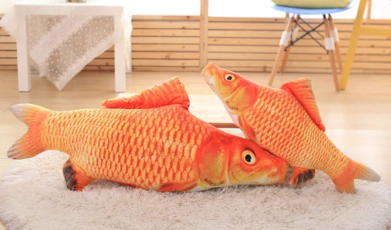 New Pets Plush Simulation Fish Shape Cat Toy - MyPetDollar.com
