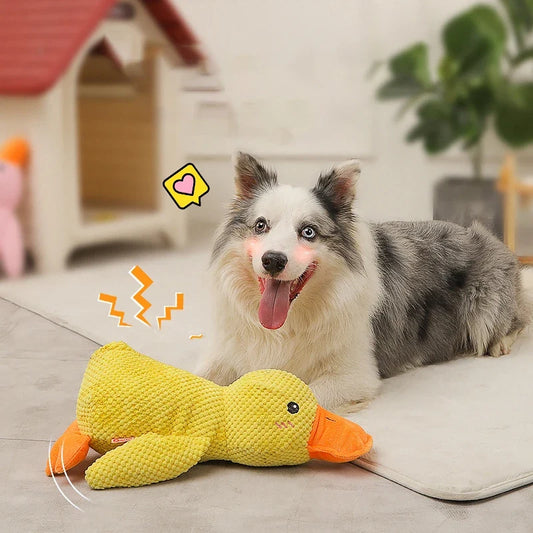 HOOPET VIP Dog Sleeping Toy Duck Chew - MyPetDollar.com
