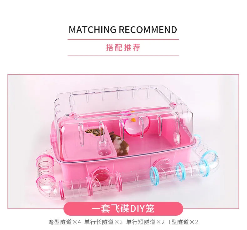 Hamster Pipeline Plastic Training Playing - MyPetDollar.com