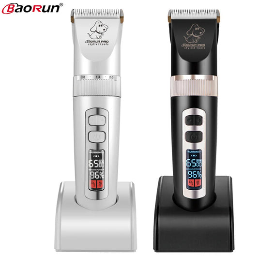 BaoRun P9 Dog HairClipper Professional LCD - MyPetDollar.com