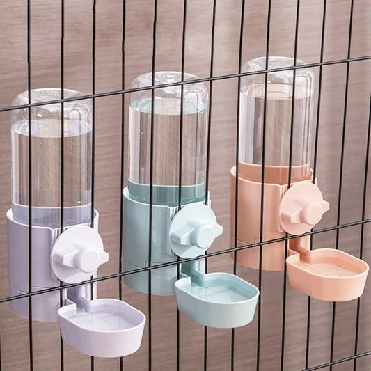Automatic Pet Feeder Cage Hanging Bowl Water - MyPetDollar.com