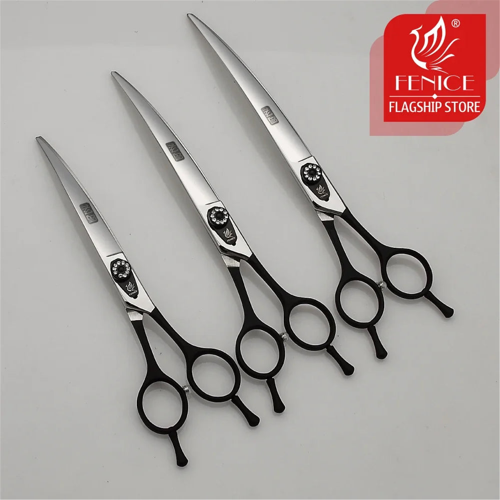 Fenice 7.0 7.5 8.0 Inch Professional Black - MyPetDollar.com