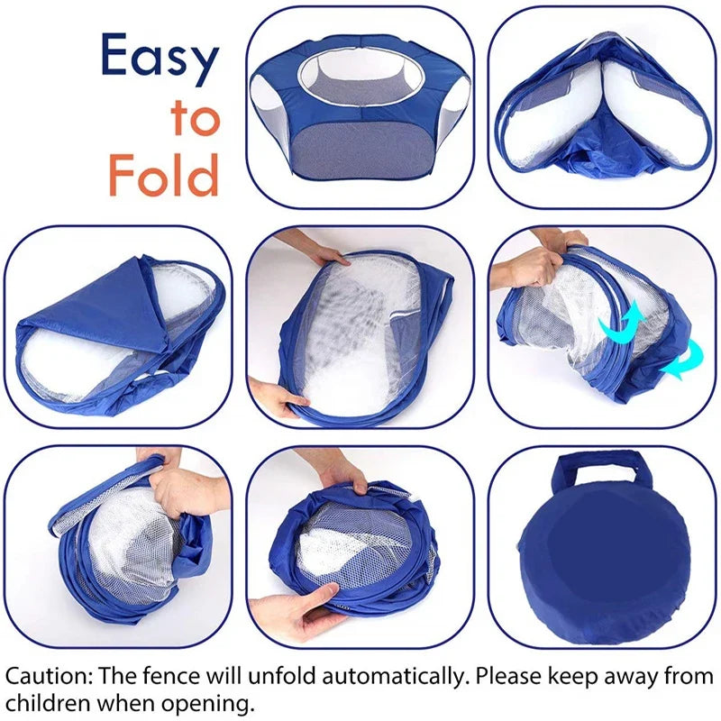 Portable Small Pet Cage Transparent Hedgehog - MyPetDollar.com