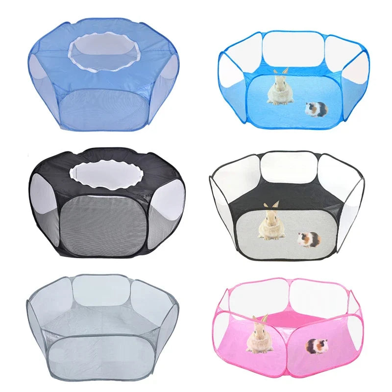 Portable Small Pet Cage Transparent Hedgehog - MyPetDollar.com