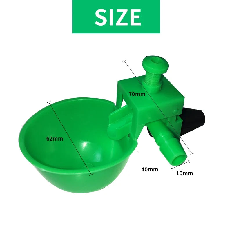 5-20 Sets Green Chicken Waterer Automatic - MyPetDollar.com