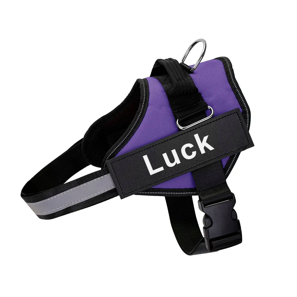 Dog Harness Vest ID Patch Customized - MyPetDollar.com