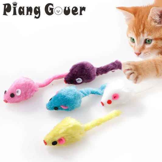 10PCS Pet Toys Mice Animal Cats Toys Aid Fun - MyPetDollar.com