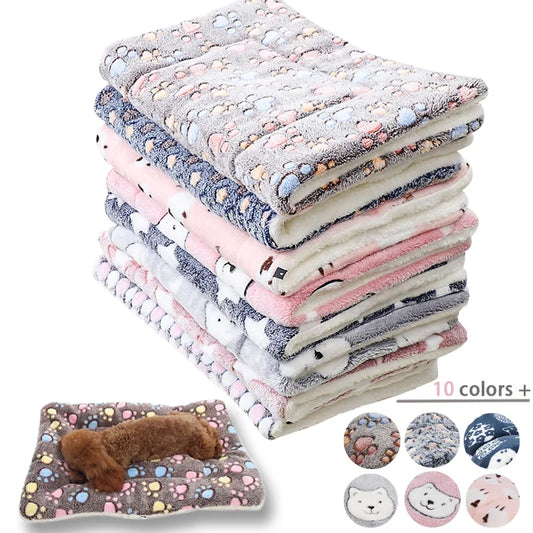 Thickened Flannel Pet Wool Cushion Soft Pet - MyPetDollar.com