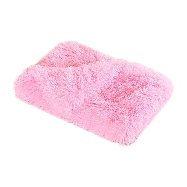 Fluffy Long Plush Pets Bed Blankets Pet - MyPetDollar.com