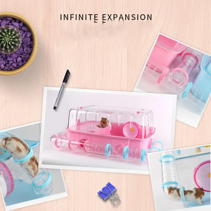 Hamster Pipeline Plastic Training Playing - MyPetDollar.com