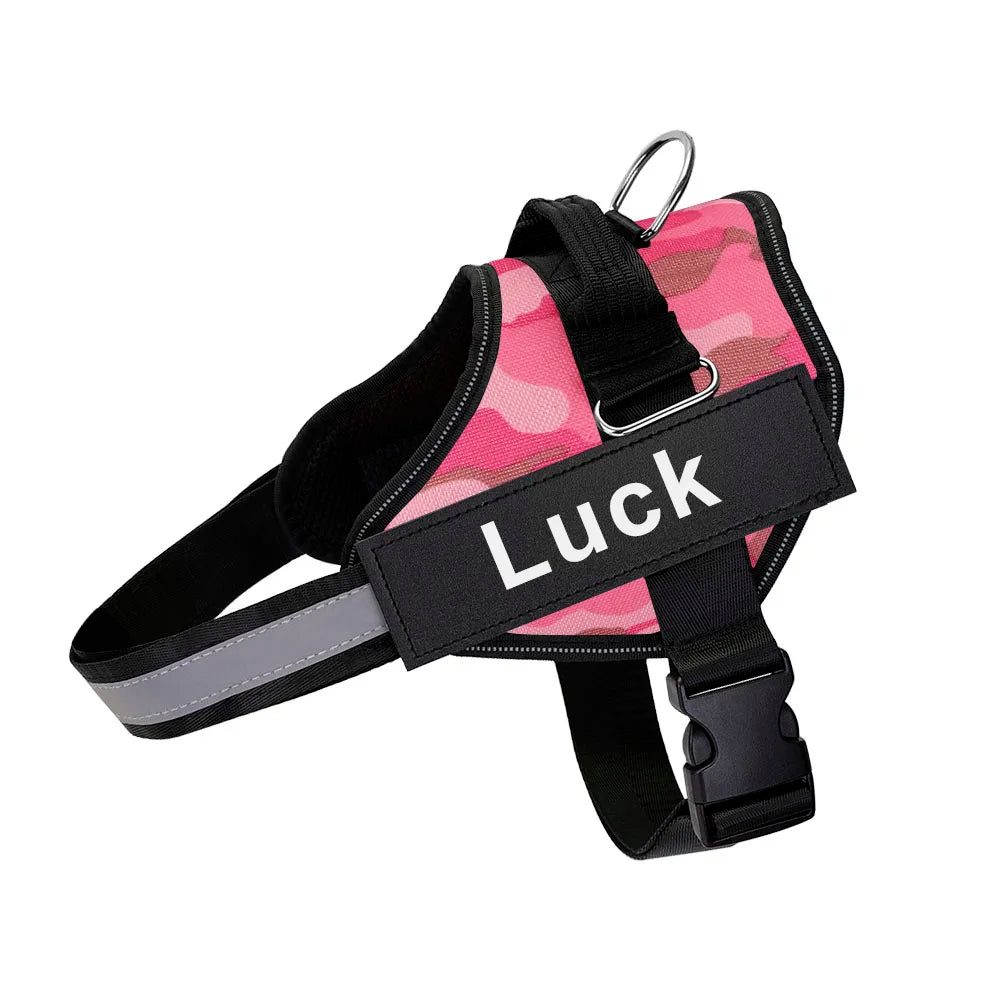 Dog Harness Vest ID Patch Customized - MyPetDollar.com