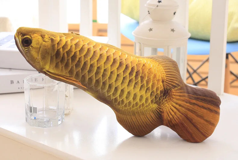 New Pets Plush Simulation Fish Shape Cat Toy - MyPetDollar.com