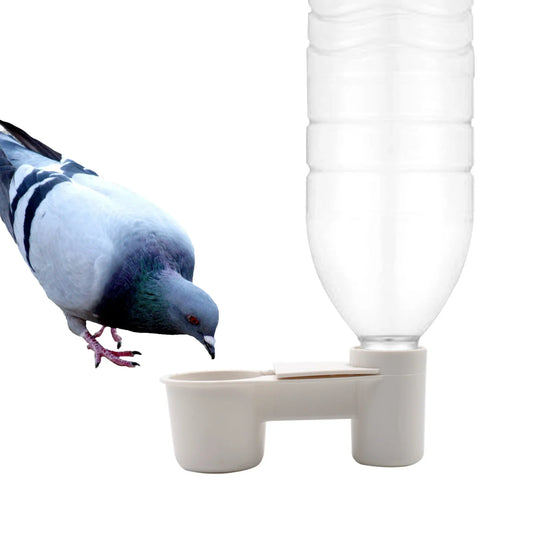 Plastic Pet Bird Drinker Feeder Water Bottle - MyPetDollar.com
