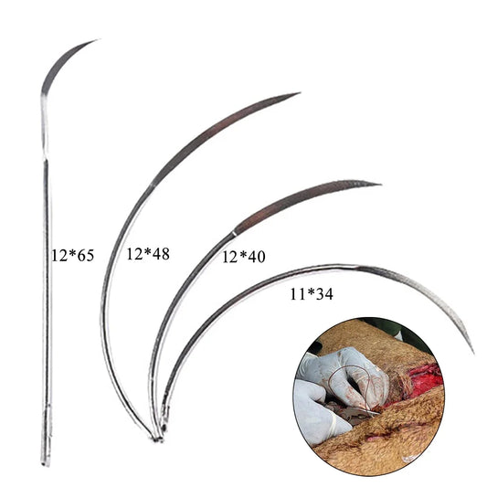 10pcs One Bag Suture Needle Pet Pig Sheep - MyPetDollar.com