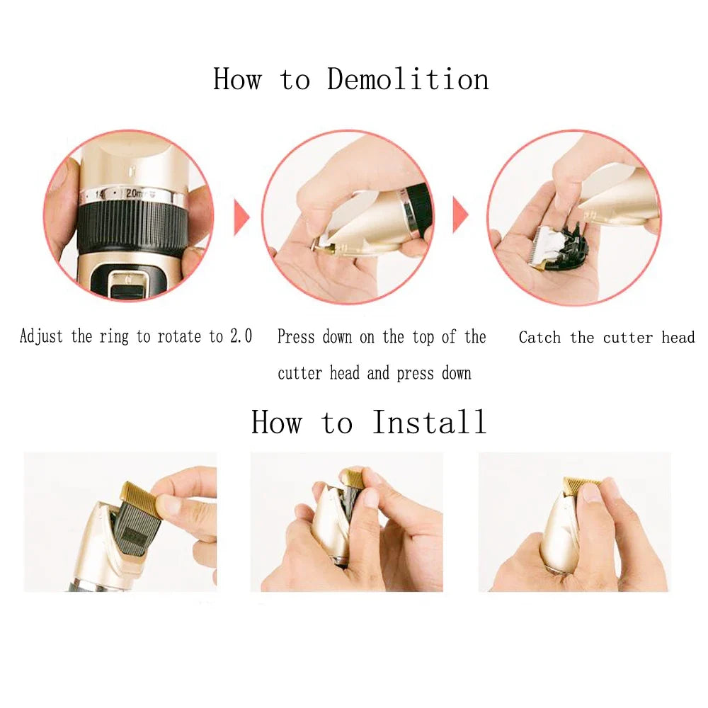 Dog Hair Trimmer Electrical Pet Professional - MyPetDollar.com