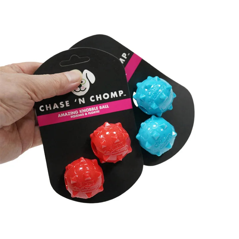 CAITEC Dog Toys Mini Squeaking Ball Soft - MyPetDollar.com