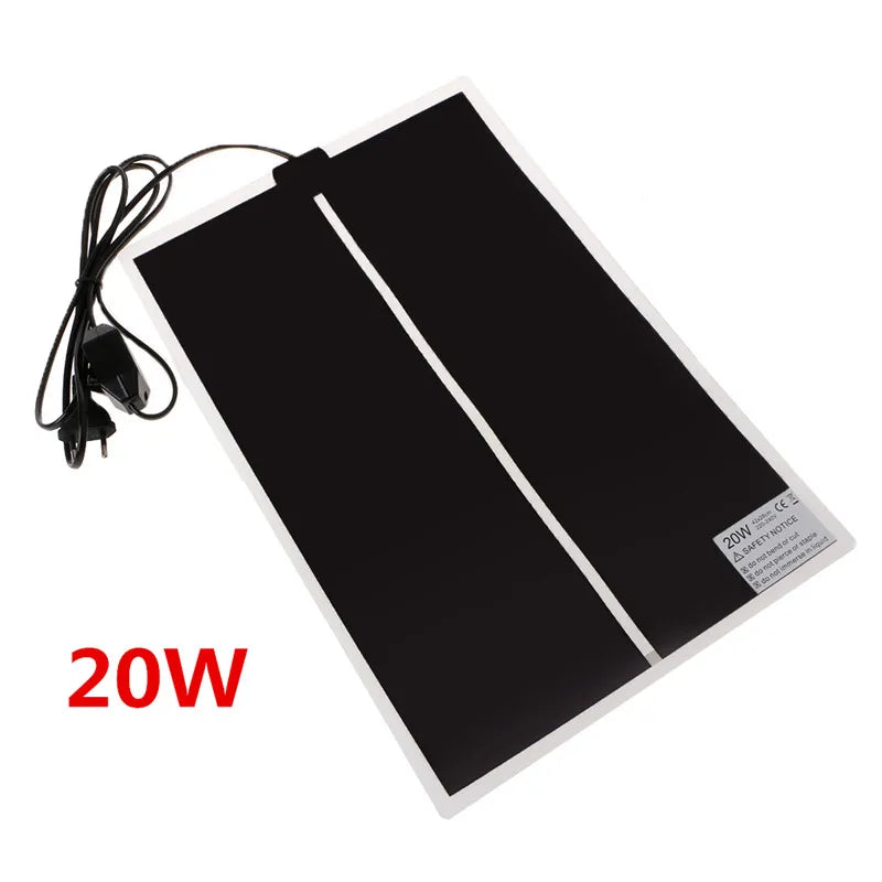 5 7 14 20w 220-240v Eu Plug Adjustable Temperature Pet Heating – 4 Colors