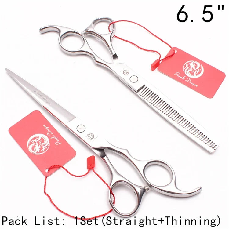 Purple Dragon Dog Grooming Scissors 5" 5.5" - MyPetDollar.com