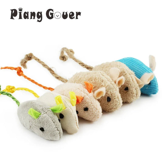 6pcs Mix Pet Toy Catnip Mice Cats Toys Fun - MyPetDollar.com