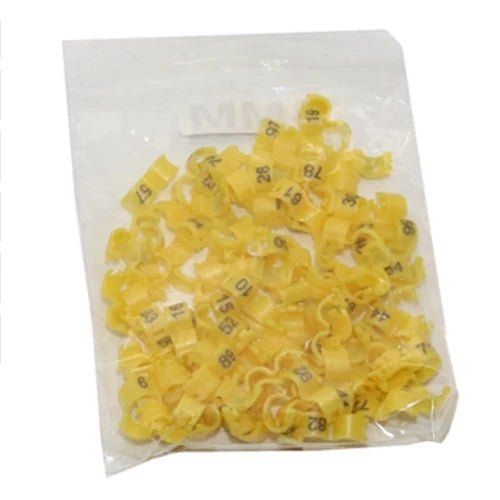 Colorful NO.1-100 Bird clip ring Parrot foot - MyPetDollar.com