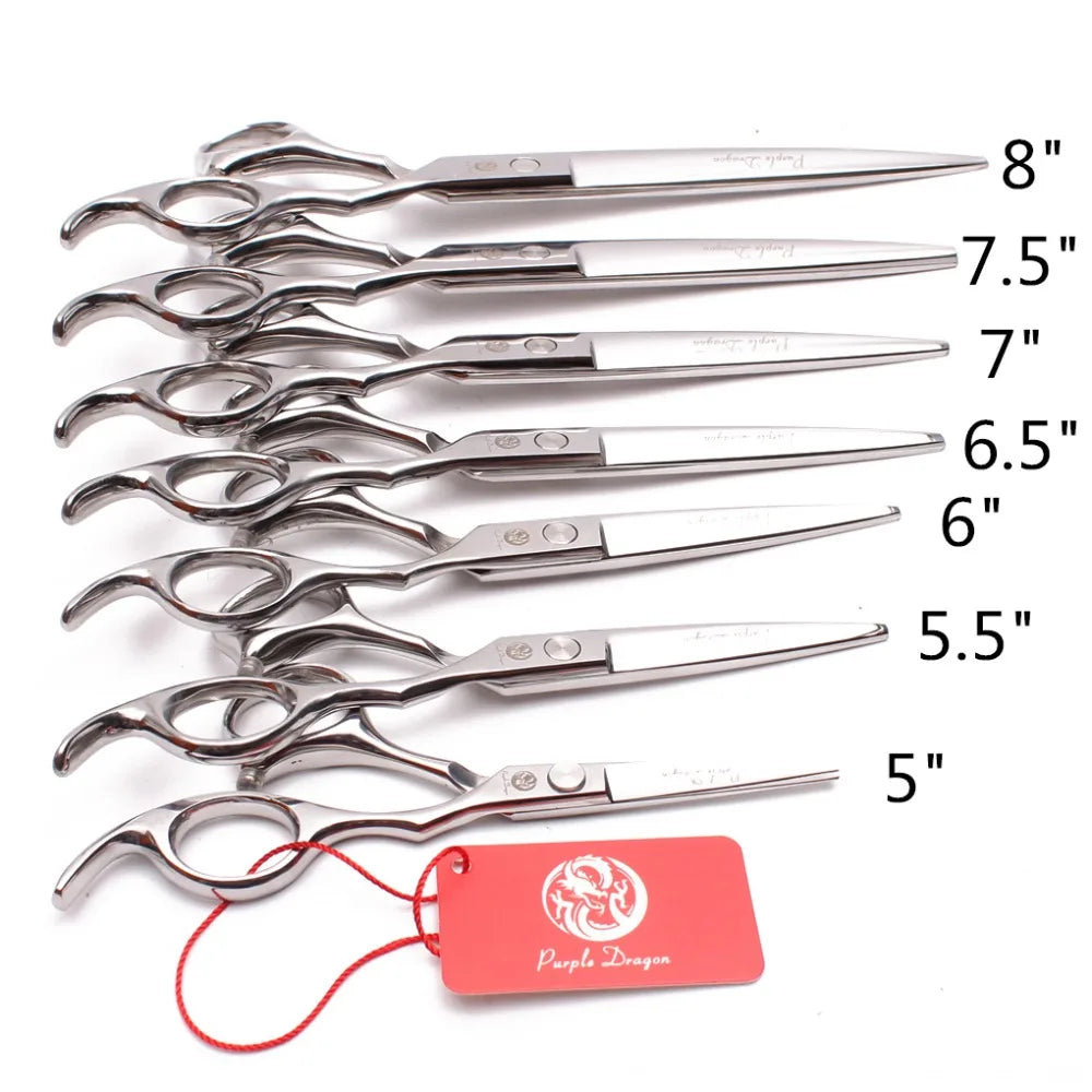 Purple Dragon Dog Grooming Scissors 5" 5.5" - MyPetDollar.com