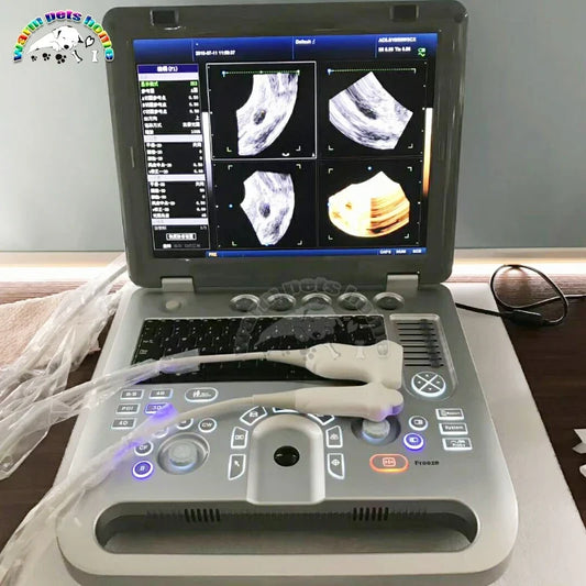 Portable 3D Color Doppler Ultrasound Ma for Dog & Cat Animals 128g