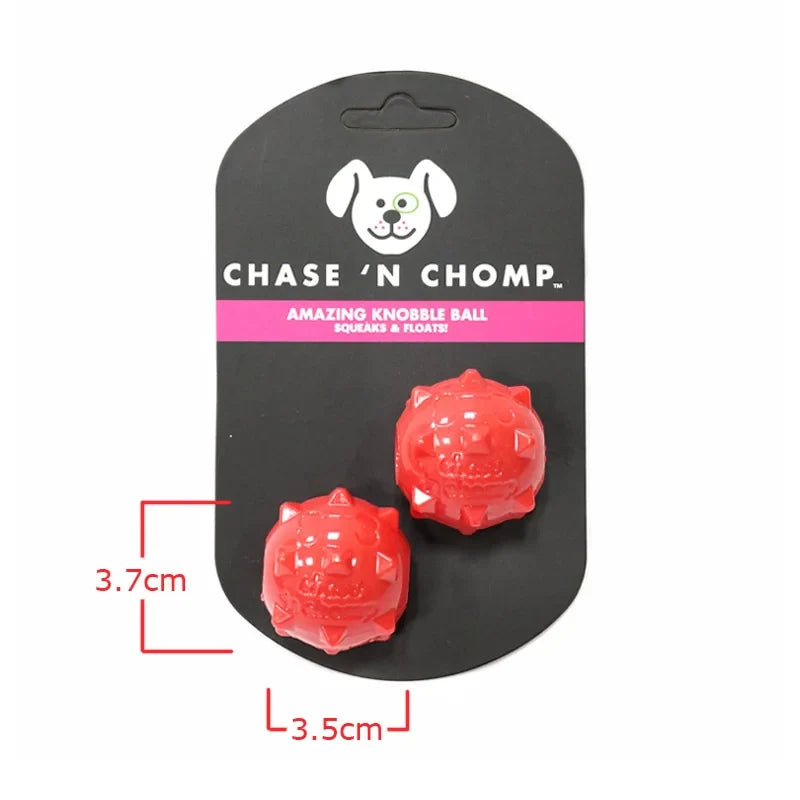 CAITEC Dog Toys Mini Squeaking Ball Soft - MyPetDollar.com