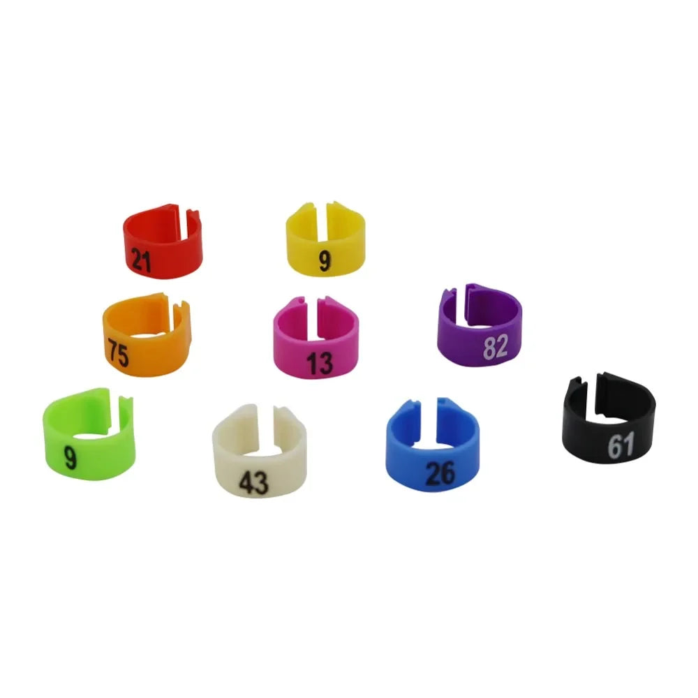 NO.1-100 Digital mark ring 10 Colors - MyPetDollar.com