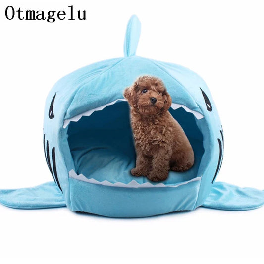 Winter Dog House For Small Dog Warm Shark - MyPetDollar.com