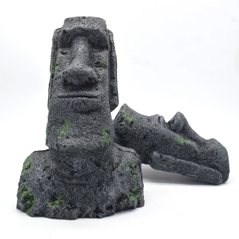 Easter Island Stone Statue Resin Ornament - MyPetDollar.com