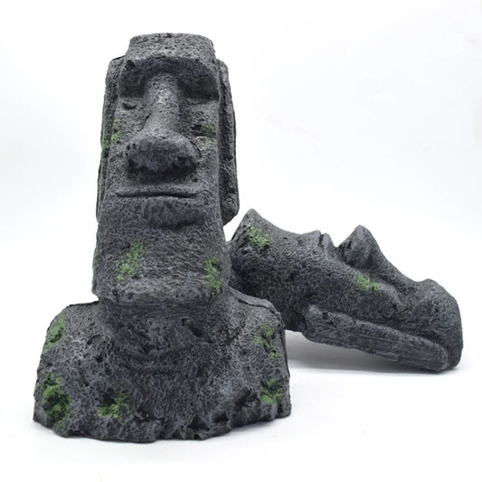 Easter Island Stone Statue Resin Ornament - MyPetDollar.com