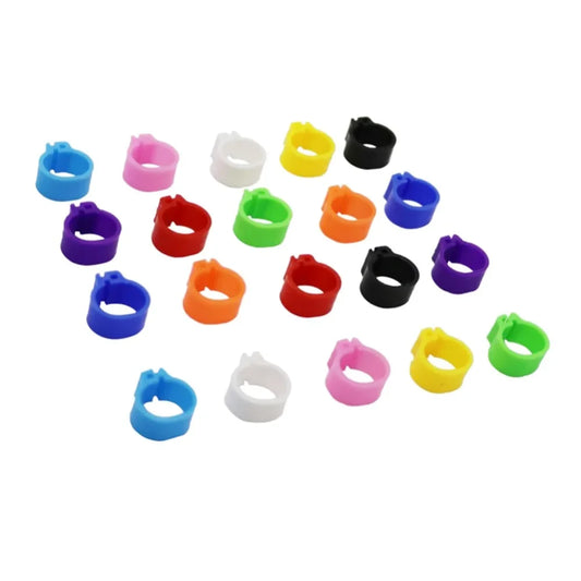 10 Colors Clip ring Parrot foot ring 10mm - MyPetDollar.com