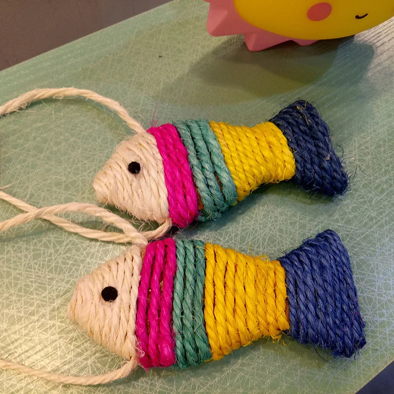 2pcs/lot Funny Lifelike Pet Cat Favor Fish - MyPetDollar.com