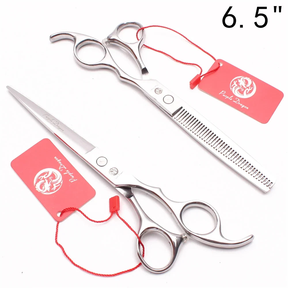 Purple Dragon Dog Grooming Scissors 5" 5.5" - MyPetDollar.com