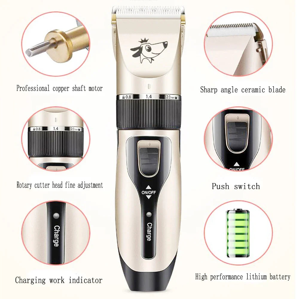 Dog Hair Trimmer Electrical Pet Professional - MyPetDollar.com