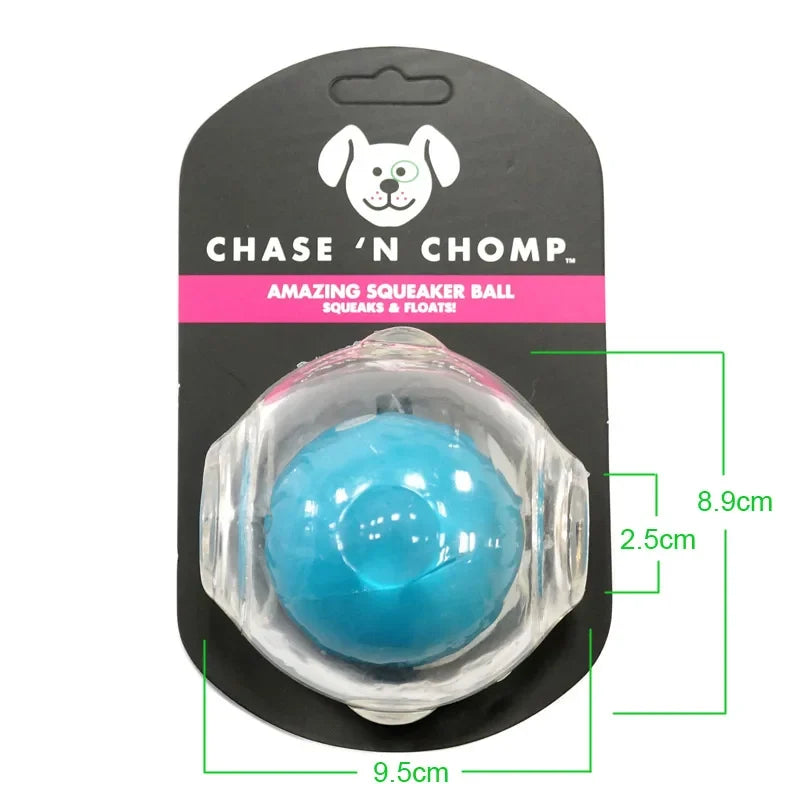 CAITEC Dog Toy Amazing Squeaker Ball Durable - MyPetDollar.com