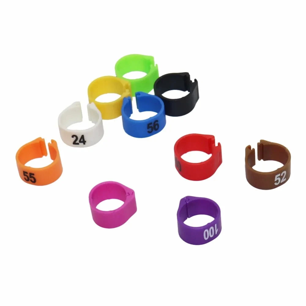 NO.1-100 Digital mark ring 10 Colors - MyPetDollar.com