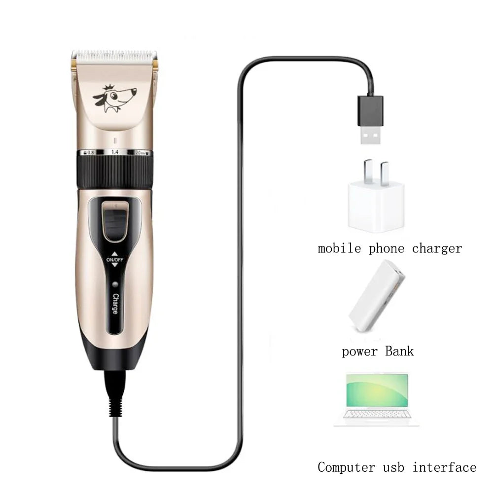 Dog Hair Trimmer Electrical Pet Professional - MyPetDollar.com