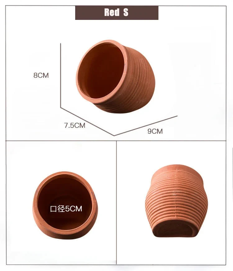 Mini Ceramic Tanks Fish Shrimp Home Nest