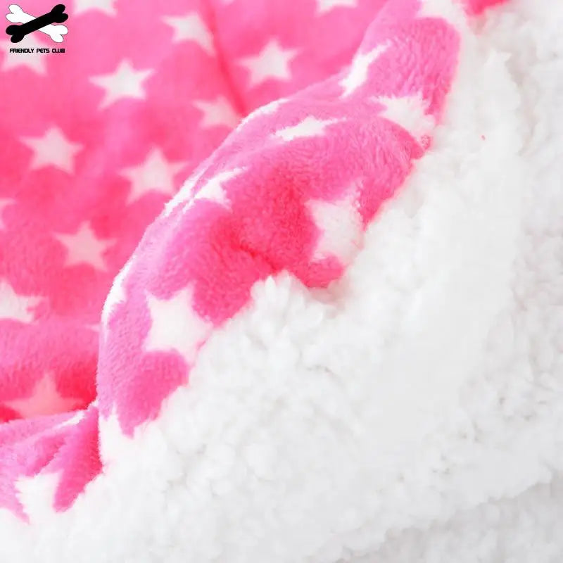 Winter Warm Pet Dog Soft Cushion Large Print - MyPetDollar.com
