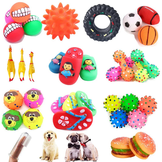 hot sale New Squeak Dog Toy Chew Bone - MyPetDollar.com