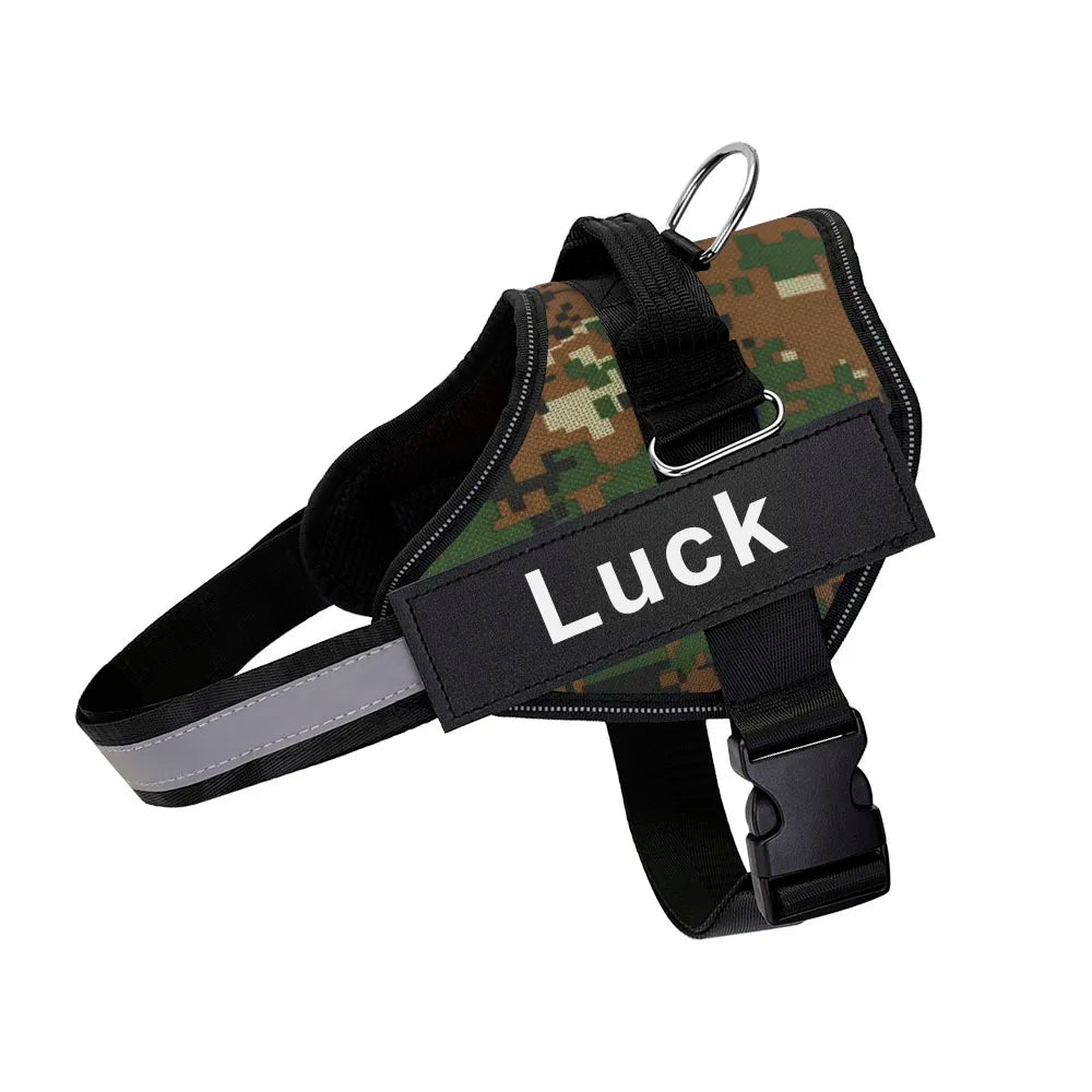 Dog Harness Vest ID Patch Customized - MyPetDollar.com
