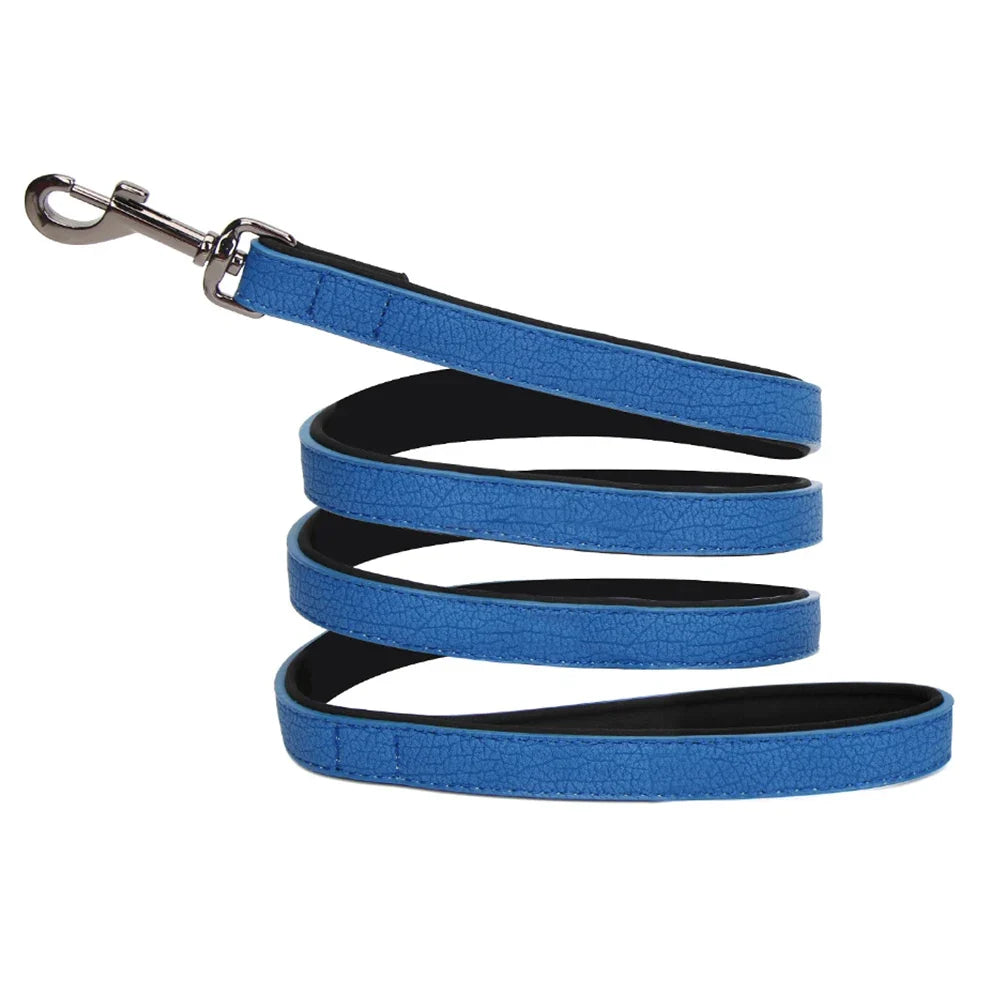 Engrave Name Dog Collar Leather Personalized - MyPetDollar.com