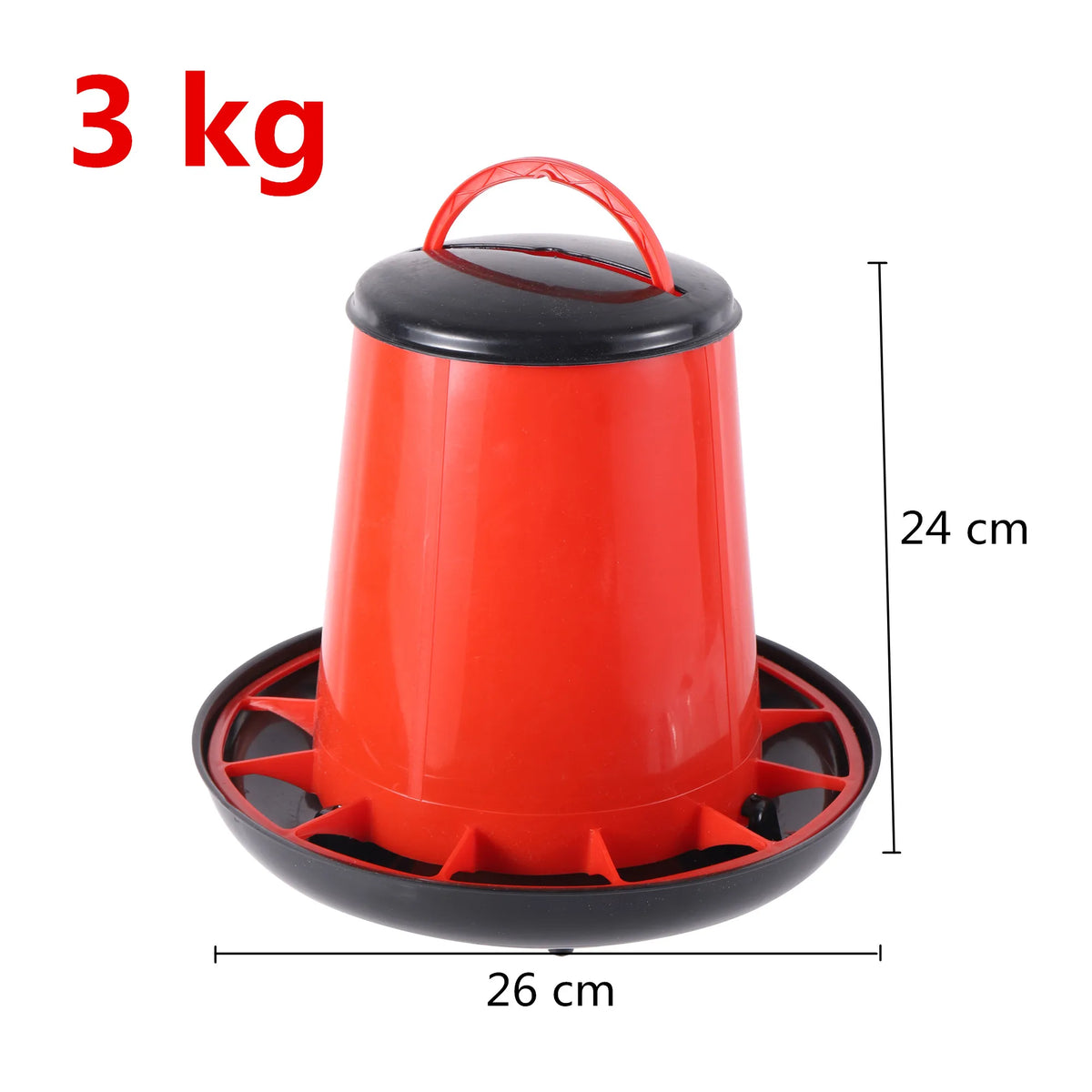 Animal Farm 1.5kg 3kg 6kg Quality Chicken Automatic Food Feeder