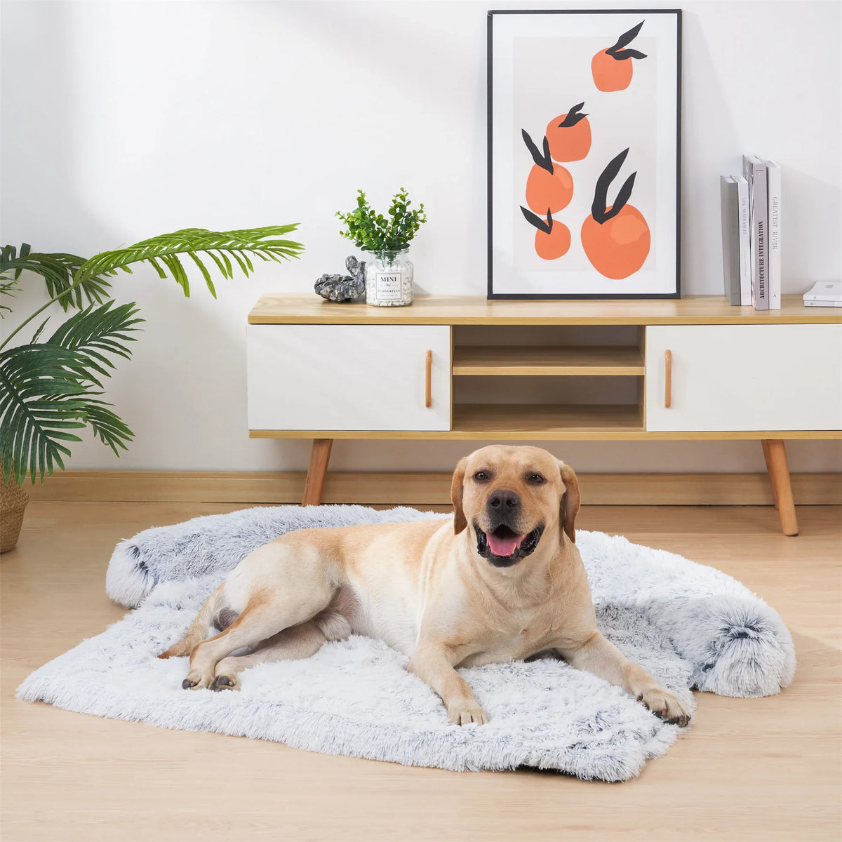 Washable Pet Sofa Blanket, Calming Bed for - MyPetDollar.com