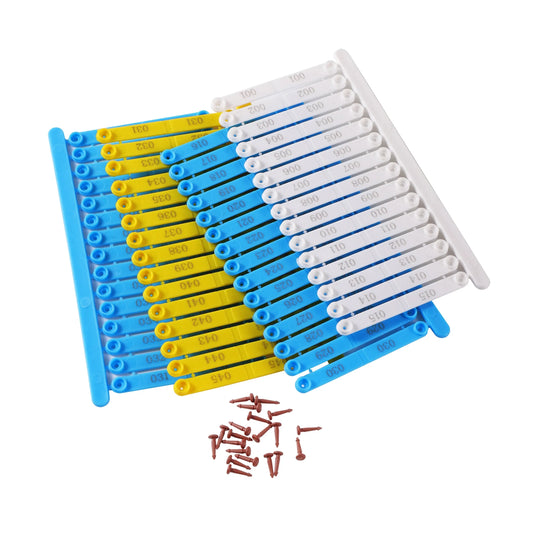 100Pcs/lot Chicken Wings Identification Ring - MyPetDollar.com