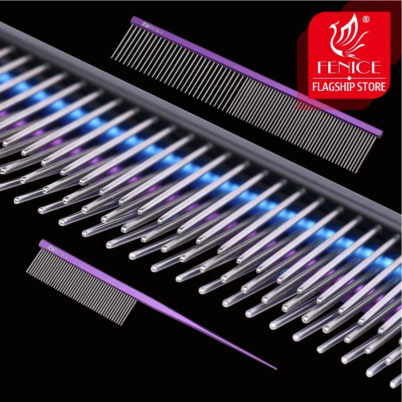 Fenice Metal Comb for Dogs Stainless Steel - MyPetDollar.com