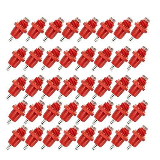 40 Pcs Poultry Chicken Nipple Drinker - MyPetDollar.com
