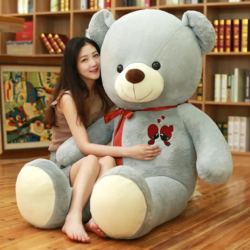 60-100CM Large Bear Plush Toy Lovely Giant - MyPetDollar.com
