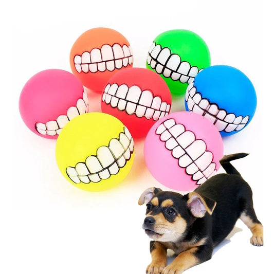Funny Silicone Pet Dog Cat Toy Ball Chew - MyPetDollar.com